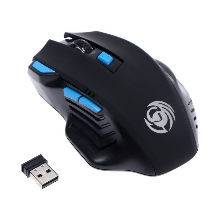 Мышь Dialog MRGK-14U Gan-Kata, игровая, беспроводная, 1600 dpi, 2хАА, USB, чёрная Мышь Dialog MRGK-14U Gan-Kata, игровая, беспроводная, 1600 dpi, 2хАА, USB, чёрная