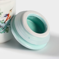 Сахарница Доляна &laquo;Пташка&raquo;, 150 мл, d=7 см