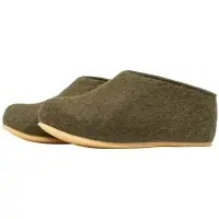 Домашние валенки Cant, зеленые (олива), размер 44