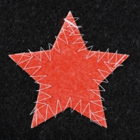 Шапка для бани "Будёновка" тёмная