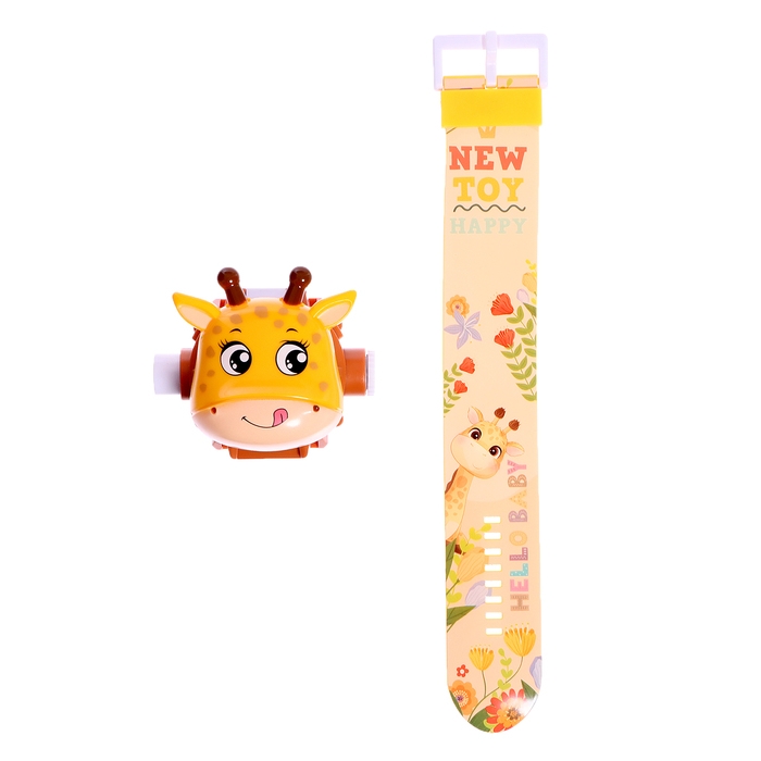 Часы-проектор «Жирафик», свет Часы-проектор «Жирафик», свет