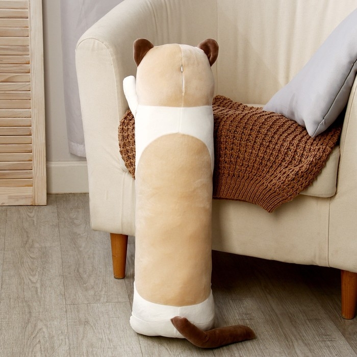 Мягкая игрушка-подушка &laquo;Кот сиам&raquo;, 70 см, разноцветный