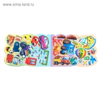 Наклейки многоразовые набор &laquo;Для мальчиков&raquo; № 2, 3 шт. по 12 стр.