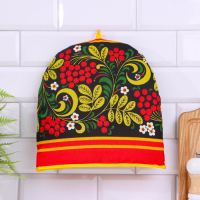 Грелка на чайник &laquo;Колпак&raquo;, хохлома