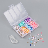 Бусины в шкатулке "Разноцветные" нить 0,8 мм 5 м 12х8,4х2,2 см Бусины в шкатулке "Разноцветные" нить 0,8 мм 5 м 12х8,4х2,2 см