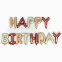 Надпись фольгированная 16" &laquo;С Днём Рождения&raquo;