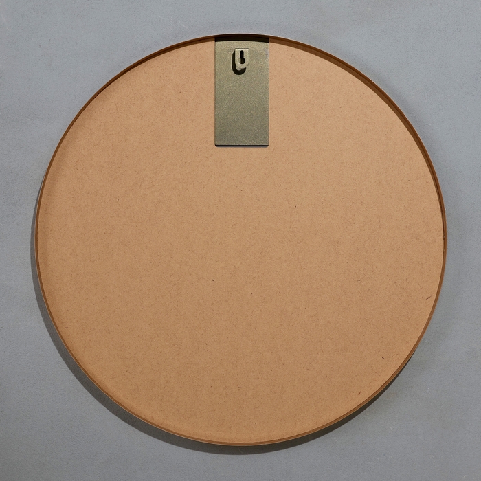 Зеркало настенное в круглом корпусе из металла, D=60, золотой Рубин Зеркало настенное в круглом корпусе из металла, D=60, золотой Рубин