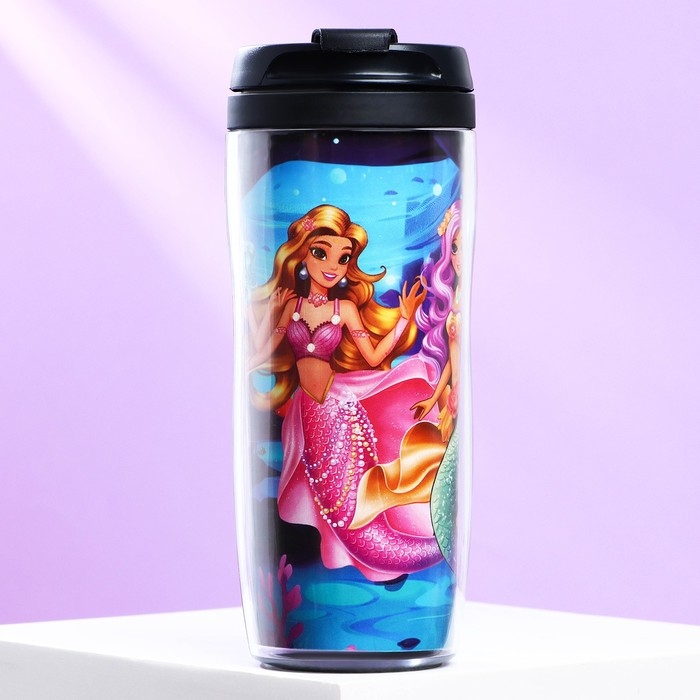 Термостакан со вставкой «Русалки» 350 мл Термостакан со вставкой «Русалки» 350 мл