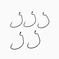 Крючки офсетные KOI HARD GAME OFFSET, цвет BN, № 2/0, 5 шт.