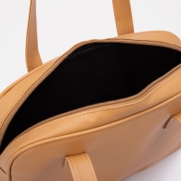 Сумка-саквояж на молнии, цвет рыжий Сумка-саквояж на молнии, цвет рыжий