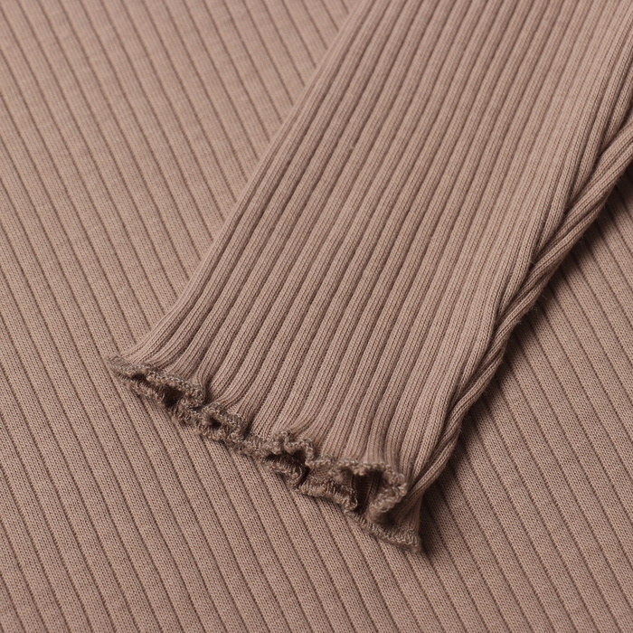 Футболка с дл. рукавом Крошка Я Olives, р. 68-74, коричневый Футболка с дл. рукавом Крошка Я Olives, р. 68-74, коричневый