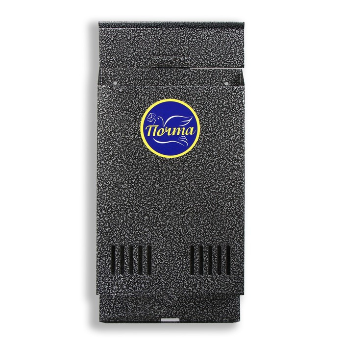 Ящик почтовый без замка (с петлёй), вертикальный, серебристый Ящик почтовый без замка (с петлёй), вертикальный, серебристый