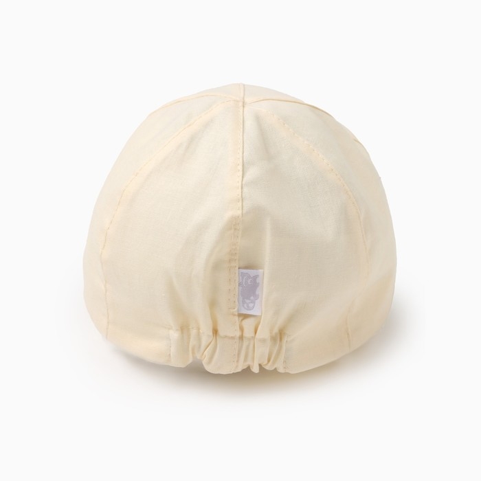 Кепи детская, цвет молочный, размер 48-50 Кепи детская, цвет молочный, размер 48-50