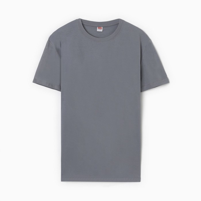 Футболка мужская, цвет серый, р-р 48