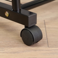 Зеркало напольное "Basic" , на колёсиках, 31 х 160см, черное Зеркало напольное "Basic" , на колёсиках, 31 х 160см, черное