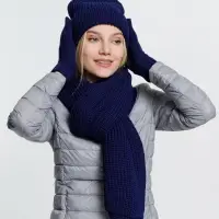 Шарф Nordkyn, темно-синий Шарф Nordkyn, темно-синий