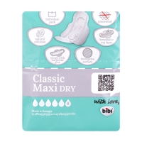 Прокладки для критических дней &laquo;BiBi Classic Maxi Dry&raquo;, 10 шт.