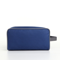 Косметичка дорожная на молнии, с ручкой, цвет синий Косметичка дорожная на молнии, с ручкой, цвет синий