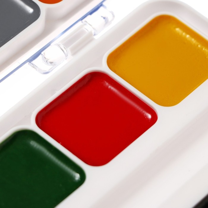 Акварель 20 цветов Calligrata, пластик, европодвеc Акварель 20 цветов Calligrata, пластик, европодвеc