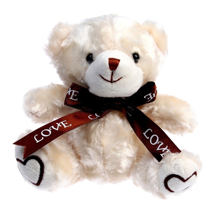 Мягкая игрушка &laquo;Мишка&raquo;, 15 см, цвет сливочный