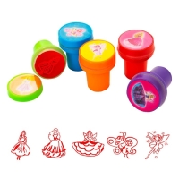 Печать цветная «Принцессы», набор 5 шт., МИКС Печать цветная «Принцессы», набор 5 шт., МИКС