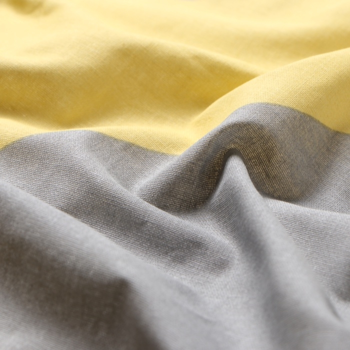 Простыня на резинке Этель Желтый Шеврон 160*200*25, 100% хлопок, поплин, 125г/м2 Простыня на резинке Этель Желтый Шеврон 160*200*25, 100% хлопок, поплин, 125г/м2