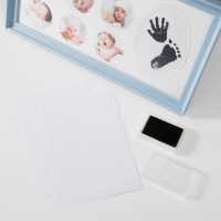 Фоторамка пластик на 6 фото 6х6 см "Маленький ангел" голубая 2х38х20 см Фоторамка пластик на 6 фото 6х6 см "Маленький ангел" голубая 2х38х20 см