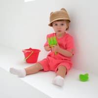 Песочник детский MINAKU, цвет коралловый, рост 62-68 см Песочник детский MINAKU, цвет коралловый, рост 62-68 см