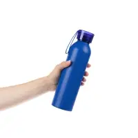 Бутылка для воды Brooke, матовая синяя Бутылка для воды Brooke, матовая синяя