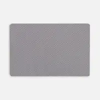 Наклейка тканевая Lunga, L, серая