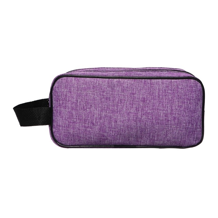 Пенал мягкий 2 отделения, 100 х 220 х 70 мм, объёмный, с ручкой,Calligrata, сиреневый Пенал мягкий 2 отделения, 100 х 220 х 70 мм, объёмный, с ручкой,Calligrata, сиреневый