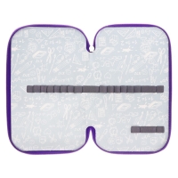 Пенал 3 секции, 125 х 205 х 55 мм, Calligrata 8П26/3 "Музыка" (с эффектом металлика) ,ламинированный картон Пенал 3 секции, 125 х 205 х 55 мм, Calligrata 8П26/3 "Музыка" (с эффектом металлика) ,ламинированный картон