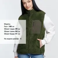 Жилет унисекс Fury BW, хаки, размер XL