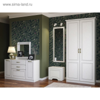 Комод Ливерпуль, 1400х414х783, Белый/Ясень ваниль