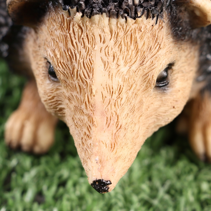 Садовая фигура Садовая фигура "Ежик толстун" 17х10х8см ///