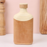 Фляжка &laquo;Шишки&raquo;, 4х8,5х17 см, береста