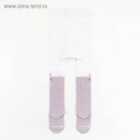 Новый год.Колготки Крошка Я "Котик", белый, рост 62-68 см