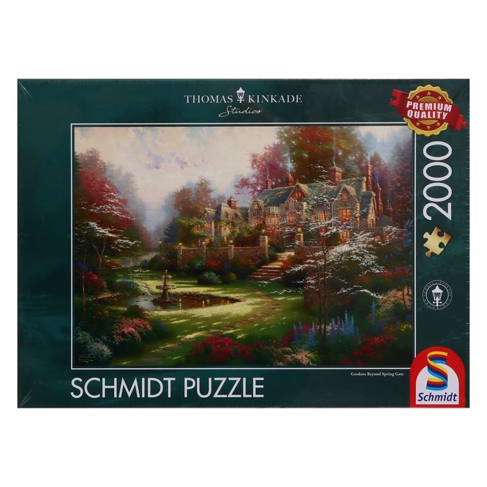 Пазл «Томас Кинкейд. Поместье весной», 2000 элементов Пазл «Томас Кинкейд. Поместье весной», 2000 элементов