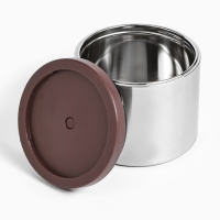 Термос для еды с широким горлом, 1.2 л, 6 ч, 11.3 х 15.3 см, коричневый Термос для еды с широким горлом, 1.2 л, 6 ч, 11.3 х 15.3 см, коричневый