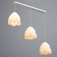 Подвес BayerLux "Годе" 3хЕ14 15Вт  белый 23х23х20-200см