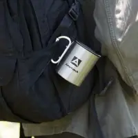 Термокружка с карабином &laquo;Арктика 300&raquo;, стальная