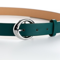 Ремень женский, ширина 2 см, пряжка металл, цвет зелёный Ремень женский, ширина 2 см, пряжка металл, цвет зелёный