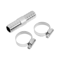 Комплект для ремонта шланга MGF, диаметр 20 мм, прямая елочка тип "А", 2 хомута Комплект для ремонта шланга MGF, диаметр 20 мм, прямая елочка тип "А", 2 хомута