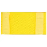 Лейбл тканевый Epsilon, XXS, желтый