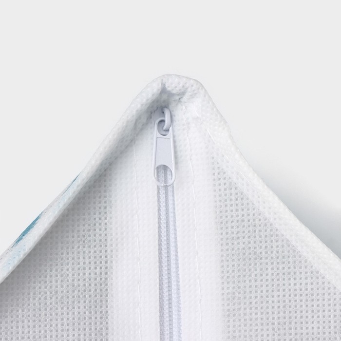 Органайзер для хранения белья Доляна «Лагуна», 4 ячейки, 29×29×10 см, цвет бирюзовый Органайзер для хранения белья Доляна «Лагуна», 4 ячейки, 29×29×10 см, цвет бирюзовый