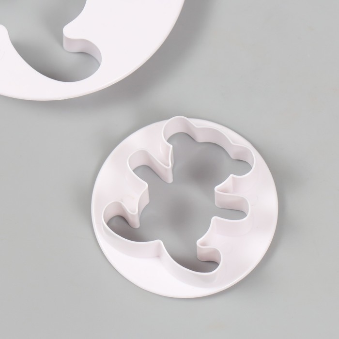 Каттеры для полимерной глины Каттеры для полимерной глины "Медвежата" набор 3 шт d=3,7 см 6 см 9,5 см