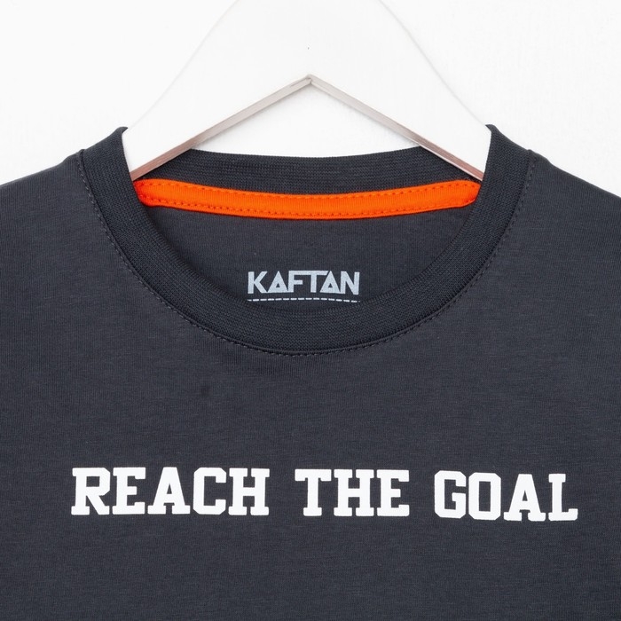 Футболка детская с дл.рук. KAFTAN Футболка детская с дл.рук. KAFTAN "Trendy" р.34 (122-128), серый