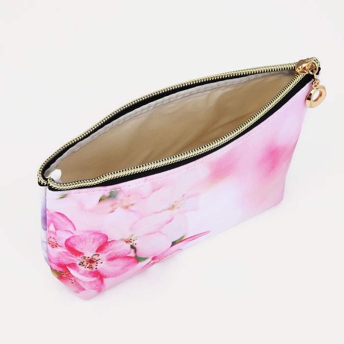 Косметичка на молнии, цвет розовый Косметичка на молнии, цвет розовый