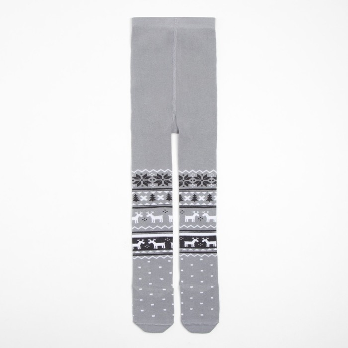 Новый год.Колготки детские KAFTAN "Winter" 92-98 см, серый