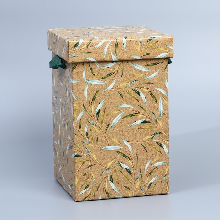 Коробка складная &laquo;Веточки&raquo;, 14 х 23 см